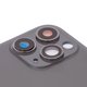 Задняя панель корпуса для iPhone 11 Pro, серая, со стеклом камеры, small hole, matte space gray Превью 1