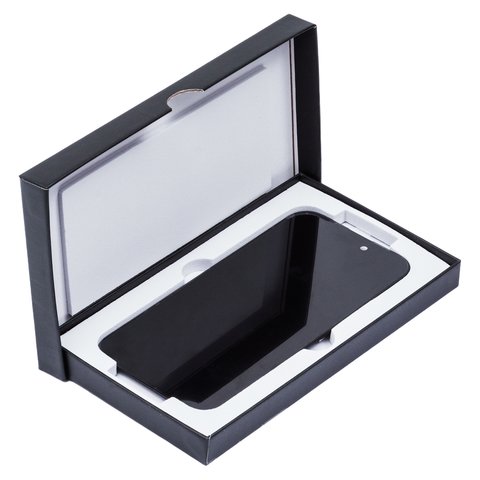 Дисплей для iPhone 15, черный, с рамкой, HC, без микросхемы, (OLED), GX OEM hard Превью 2