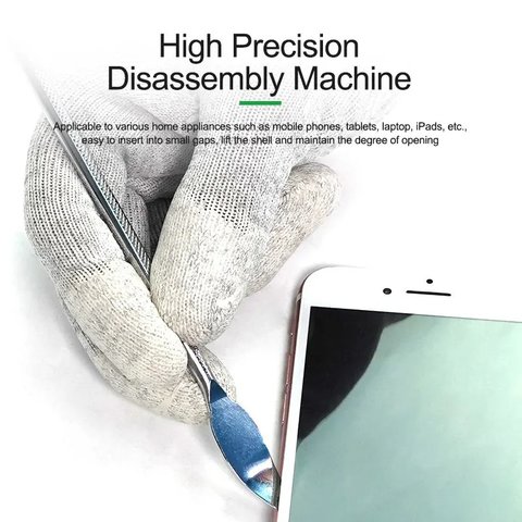 Spudger RELIFE RL-065, (to disassemble mobile devices, metal, 3 in 1) Preview 2
