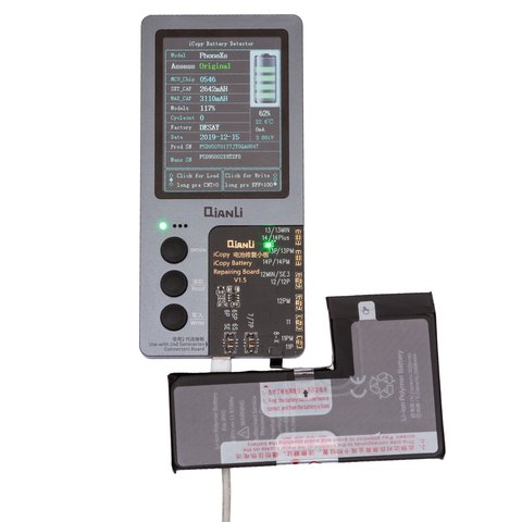 Battery JCID compatible with Apple iPhone XS, (Li-Polymer, 3.81 V, 3020 mAh, High Capacity) Preview 1