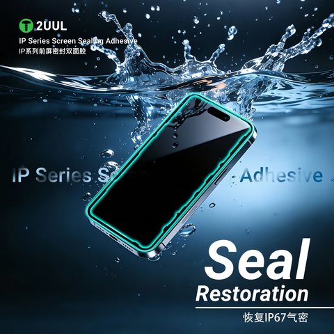 Etiqueta de pantalla 2UUL SA14 puede usarse con Apple iPhone 14, 5 uds., adhesive Vista previa  4