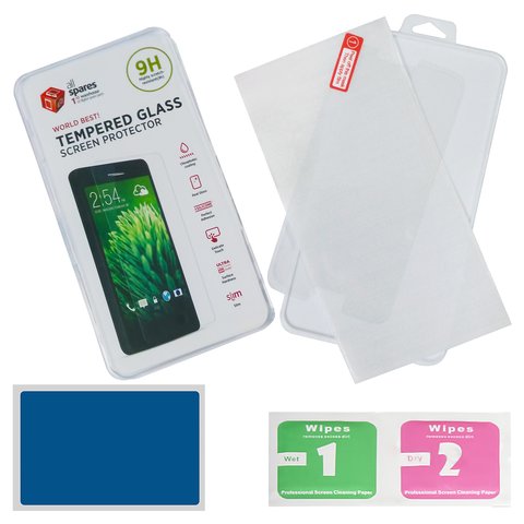 Tempered Glass Screen Protector All Spares compatible with Samsung I9190 Galaxy S4 mini, I9192 Galaxy S4 Mini Duos, I9195 Galaxy S4 mini, (0,26 mm 9H) Preview 1