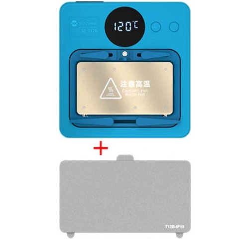 Plataforma de precalentamiento Sunshine SS-T12B, para reparar placas base, android Vista previa  2