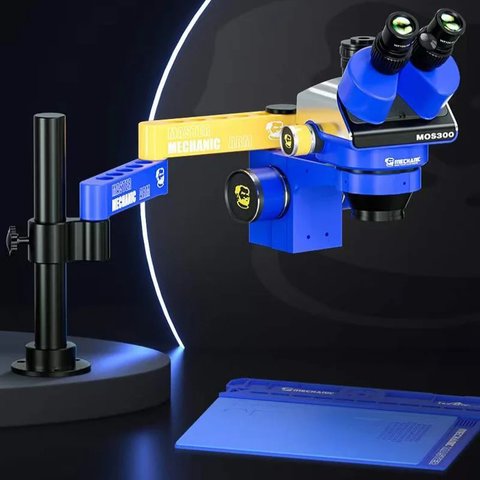 Pie para microscopio Mechanic M3, 360° Vista previa  2