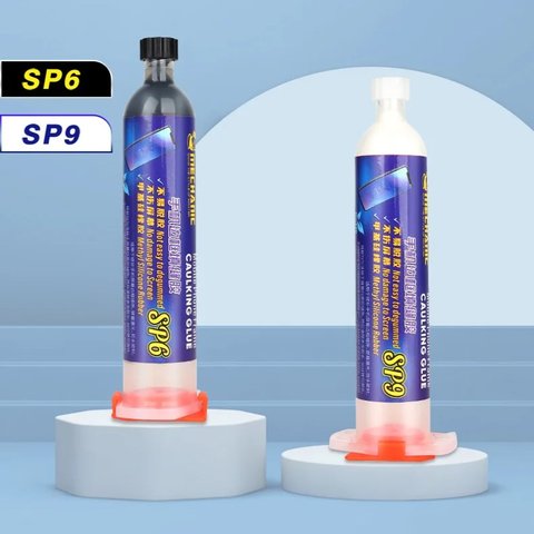 Клей Mechanic SP6, чорний, для приклеювання задніх кришок, для дисплейних рамок, 30 мл Прев'ю 1