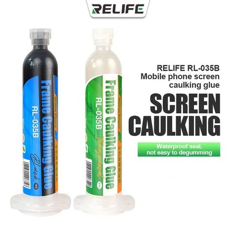Клей RELIFE RL-035B, черный, для приклеивания задних крышек, для дисплейных рамок, 30 мл Превью 1