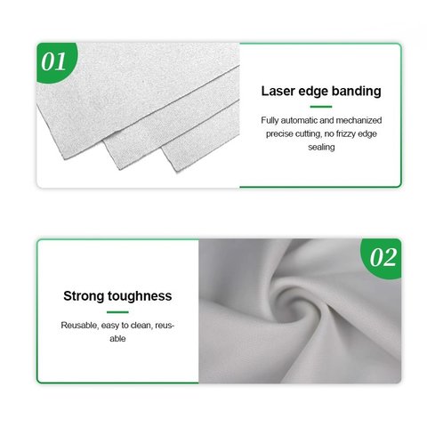 Салфетка из микрофибры RELIFE RL-045A, для устранения пыли и отпечатков, 100 шт., 100*100 мм Превью 7