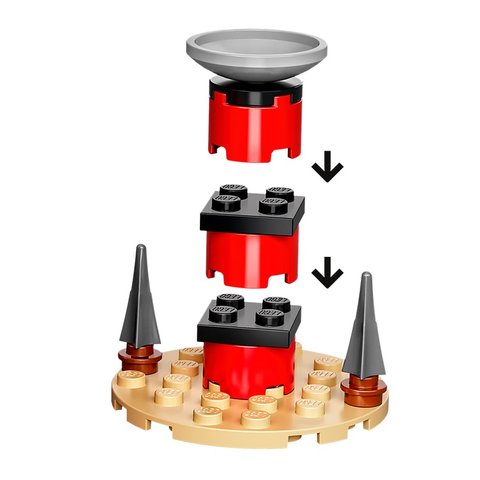 Конструктор LEGO NINJAGO Тренування спін-джитсу ніндзя Кая 70688 Прев'ю 5