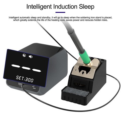 Паяльна станція GVM T210S, цифрова, 120 Вт Прев'ю 3