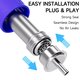 Насадка термофена Mechanic 861 Original, пряма, 6in1, 4mm/5mm/6mm/8mm/10mm/12mm Прев'ю 3