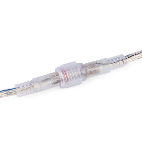 4-pin Male+Female Connecting Power Cable for LED Strips (IP65) Preview 1