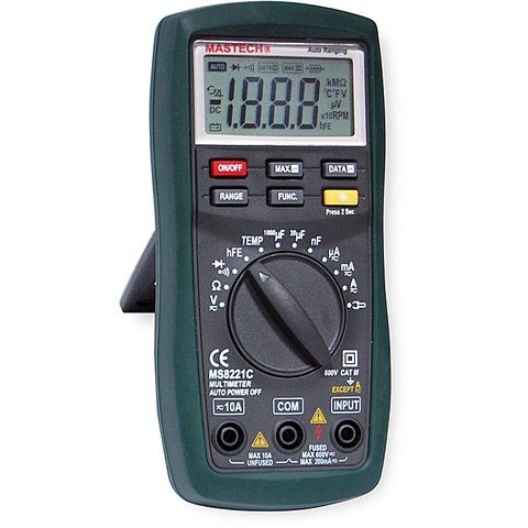 Digital Multimeter MASTECH MS8221C Preview 2